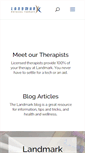 Mobile Screenshot of landmarkptclinics.com